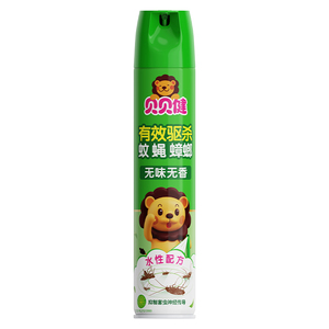 贝贝健杀虫剂气雾剂家用室内灭蚊子蟑螂药苍蝇非无毒喷雾剂无香