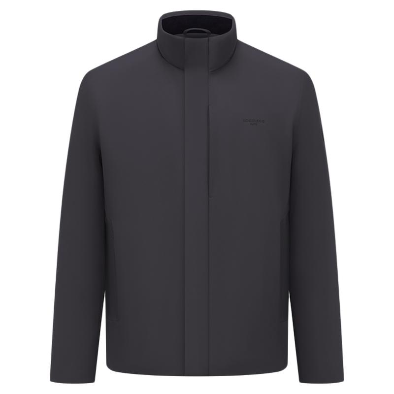 波司登2025新款男士高端短款立领商务鹅绒夹克羽绒服中年爸爸外套