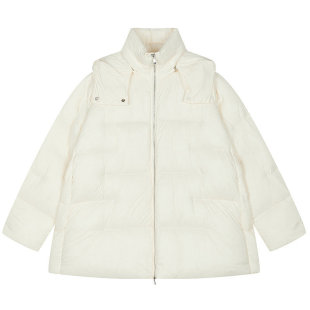 【秋冬上新】JNBY/江南布衣冬季羽绒服中长宽松H型女士5PAC13960