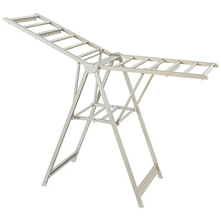 铝合金晾衣架落地折叠室内晒衣架家用阳台凉衣服架室外晒被子神器