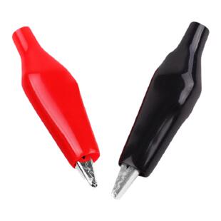 大号鳄鱼夹电源夹电线夹测试夹电夹子护套夹电工夹电源线夹导线夹