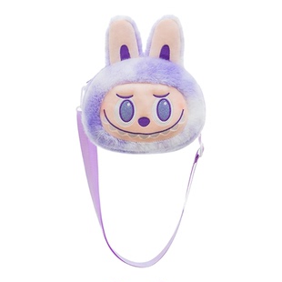 儿童斜挎包女童包包2025新款可爱拉布硅胶零钱包男孩斜挎小包外出