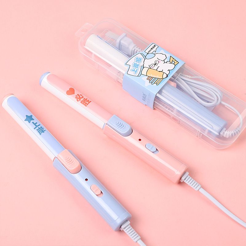 新款时尚撞色卷发棒卷发器独立造型美发烫发器卡通可爱包装女士