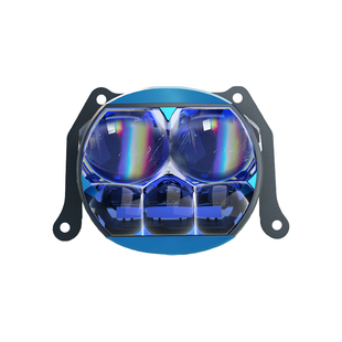 立盯五龙珠激光透镜大灯复眼双近光灯远光灯鹏翼光型不刺眼LED