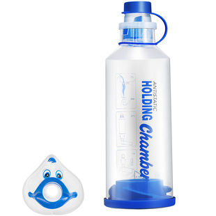 百瑞口鼻气雾剂医用给药器储雾罐婴幼儿童成人吸入雾化器带面罩