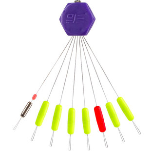 三信七星漂新款醒目高灵敏浮漂鲫鱼漂圆柱浮子浮标七星飘传统钓具