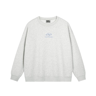 高级感美式复古风超显白酒红色卫衣女宽松大版重磅设计感上衣外套