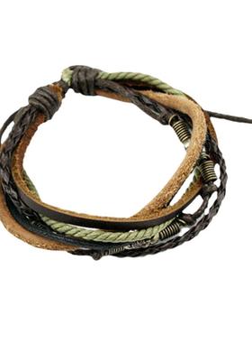 港风chic编织女士情侣手链