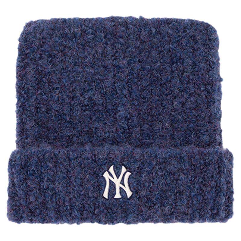 MLB保暖针织猫耳帽毛线帽