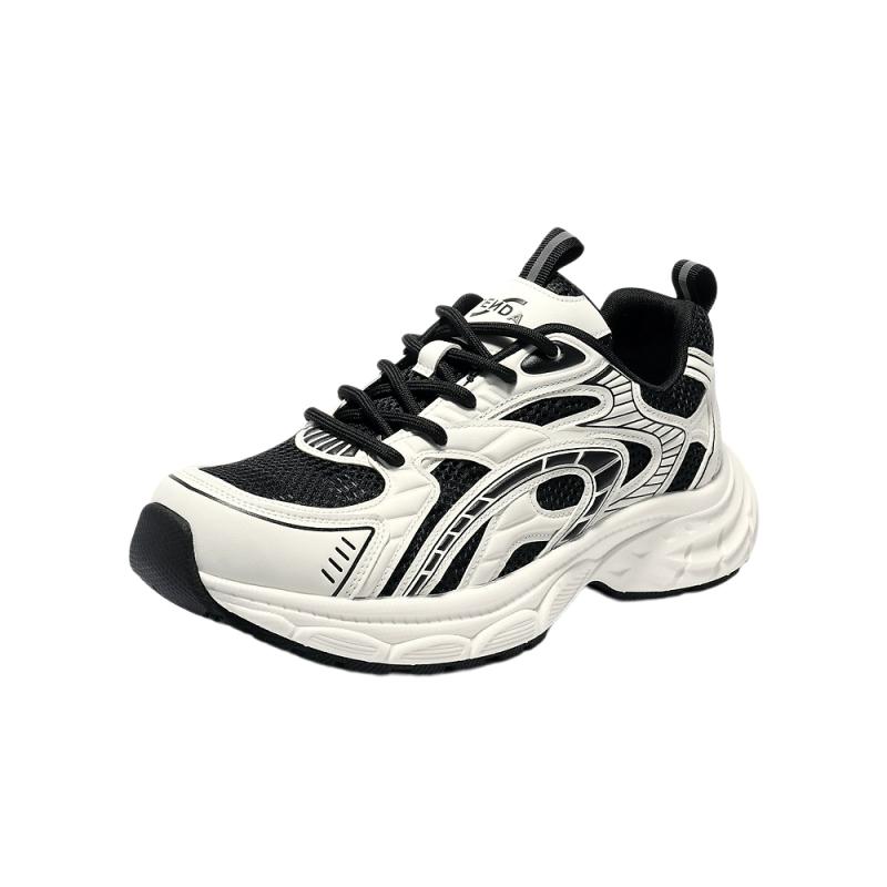 森达休闲运动鞋男2025秋新网面老爹鞋商场同款厚底休闲鞋1YM01CM5