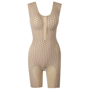 2025夏季自带胸垫薄款连体衣收腹束腰提臀产后塑形曲线主义连体衣