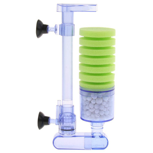 信友水妖精电动小型鱼缸过滤器三合一水族箱氧气泵反气举迷你吸便