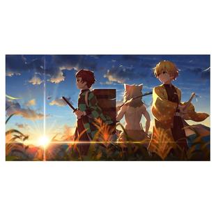 鬼灭之刃日式动漫背景壁纸定制现货胡蝶忍祢豆子二次元展示盒场景