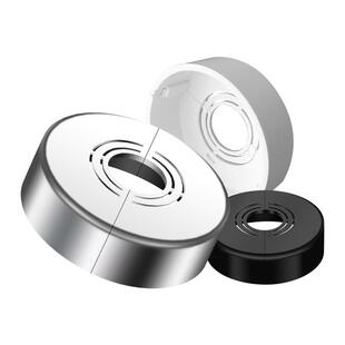 免拆卸4分角阀龙头6分花洒淋浴装饰盖分体卡扣1寸接头遮丑美化圈