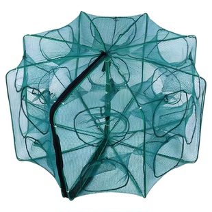 渔网捕虾网捉鱼工具可折叠河虾笼子螃蟹黄鳝泥鳅龙虾笼鱼网虾笼网