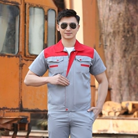 Серый с красным плечом наполовину топ