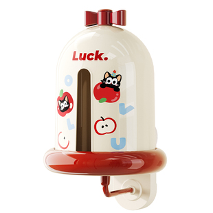 卫生间纸巾盒壁挂式高级感免打孔吸盘厕所洗脸巾擦手收纳多巴胺风