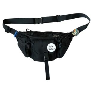 斜挎包男款青少年胸包男童背包男士小挎包男孩高级感腰包男单肩包