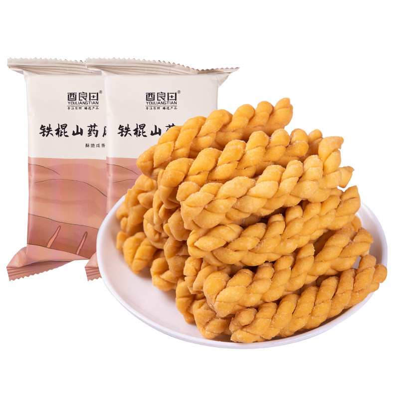 酉良田河南温县山药麻花咸香酥脆