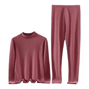 恒源祥保暖内衣女中老年人2025冬季德绒妈妈秋衣秋裤套装加厚加绒