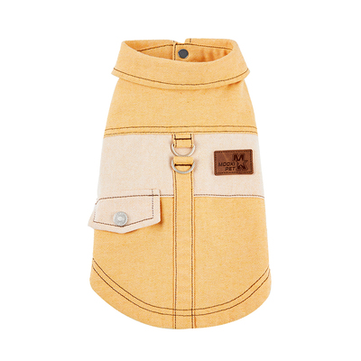 狗狗衣服可牵引秋装户外马甲