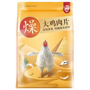 【鲜御】宠物狗狗零食 原切薄烤大肉片 鸡肉鸭肉干实惠装300g袋，可领5.8元优惠券