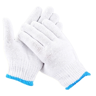 劳保手套耐磨不烂工作尼龙加厚棉线工地劳工搬运干活劳动劳务男款