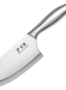 全钢不锈钢锋利菜刀杀鱼专用刀具