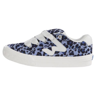 顽刻官方Bagel系列蓝色豹纹贝果冬季BAKE低帮男女W软底面包鞋板鞋