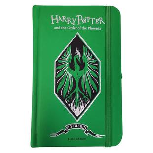 英文原版 哈利·波特学院版笔记本 斯莱特林 Slytherin Notebook 凤凰社 官方周边 Harry Potter and the Order of the Phoenix