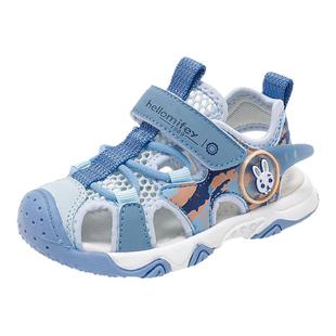 班纳米菲童鞋宝宝鞋子儿童夏季镂空运动男童防滑软底小童幼童凉鞋