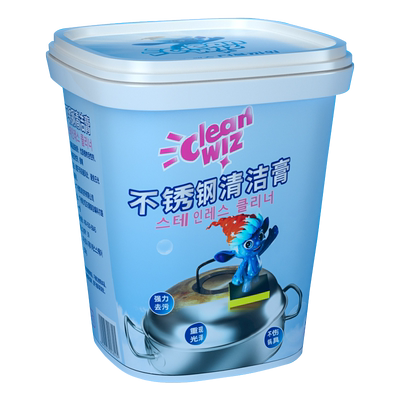 一擦即净！蓝洁精灵不锈钢清洁膏