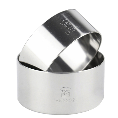 三能4寸不锈钢慕斯圈大鼓sn3482