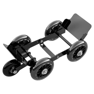 电动车助推器电瓶摩托车拖车器移车神器应急万向轮助力推车爆瘪胎