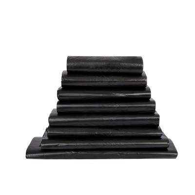 全新料加厚黑色塑料袋批发