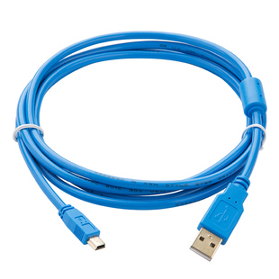 适用于三菱Q松下汇川PLC威纶触摸屏编程电缆线数据下载线USB-MINI