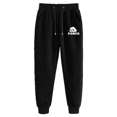 加绒裤子男青少年冬季加厚运动裤