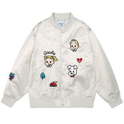 GUUKA&原田治联名横须贺棒球服