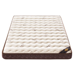 S型精细黄麻床垫硬垫子薄儿童护脊天然椰棕榈乳胶m定制折叠榻榻米