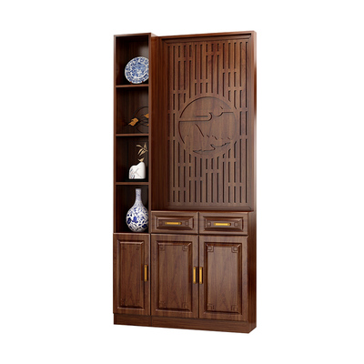 新中式玄关柜入户正对门新中式