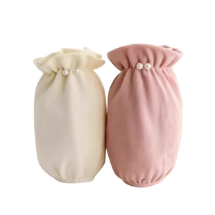 秋冬季成人短款袖套女羽绒服防脏护袖办公室耐磨套袖学生耐脏手袖