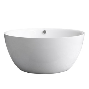 圆形浴缸家用独立日式亚克力小户型双人按摩网红酒店浴盆大浴池