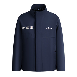 Navigare意大利小帆船轻户外立领夹克男2026春季新款休闲运动外套