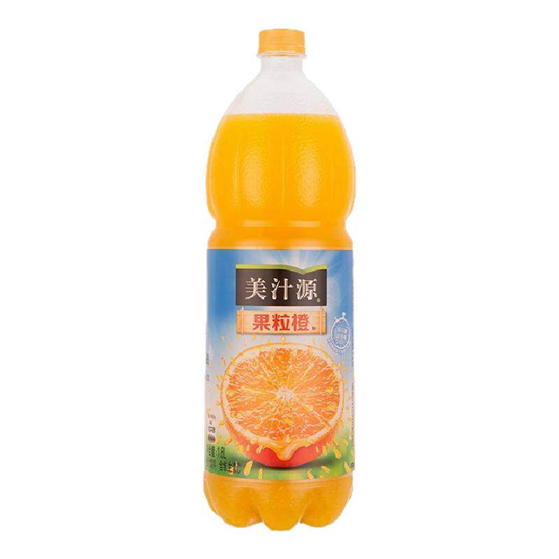 美汁源果粒橙1.8L*6瓶橙汁