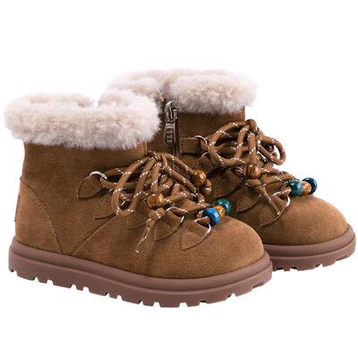 ELLEkids加绒保暖短靴童鞋