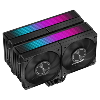 九鲨cpu散热器6管10cm4风扇双塔