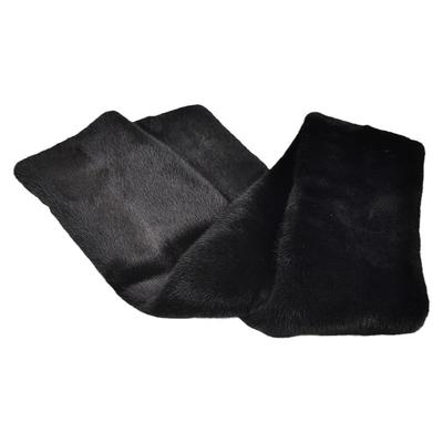 天鹅绒整皮母貂毛披肩