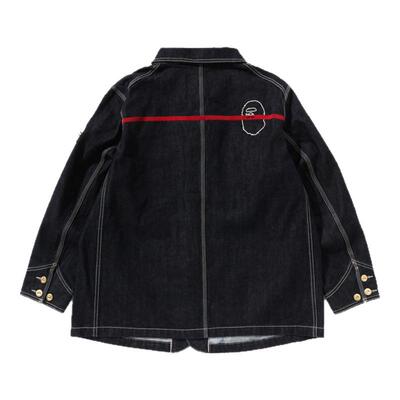原色牛仔工装夹克外套BAPE