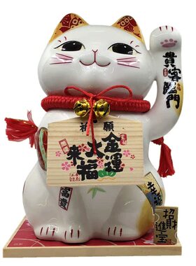 金石工坊睁眼招财猫开业创意礼品