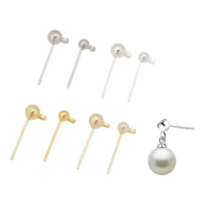 5对包邮价/耳针配件豆豆耳钉材料